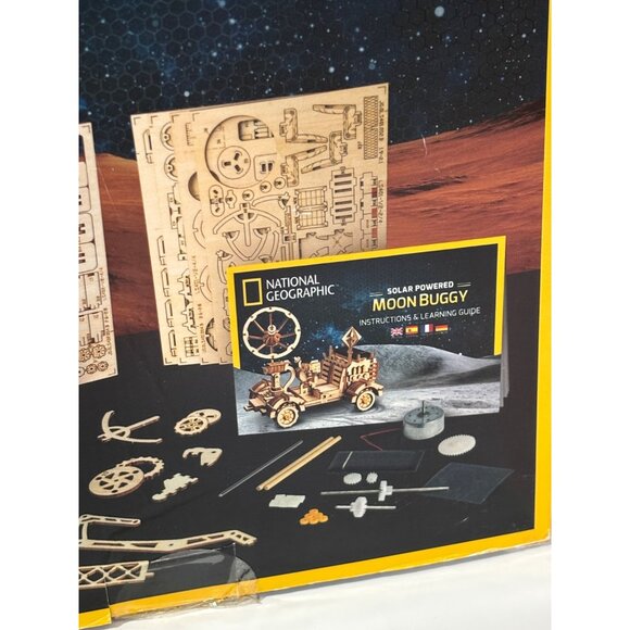 National Geographic Stem Solar Powered Space Explorers Mars Rover & Moon Buggy K - Picture 8 of 9